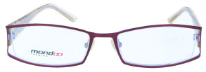 Stylische Damen - Brillenfassung MONDOO Nylor 5071 in Bordeaux - Lila 54/18-135