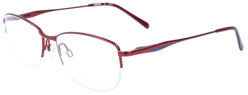 Aristar - Nylor-Brillenfassung mit Federscharnier aus Metall in Rot - AR 30604 531