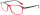 Etnia Barcelona SPA Rot - Schwarz 57/16 Vollrand mit Federscharnier