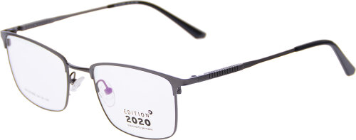 BW 66 - 201902 Brillenfassung aus Metall in Schwarz mit flexiblen Bügeln