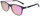 Flexible Jugend-Sonnenbrille in Pink-Schwarz mit 180° Federscharnier - polarisierend