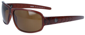 Schicke Kunststoff-Sonnenbrille Performer Lifestyle in Braun