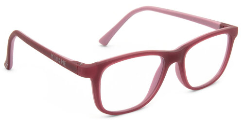 MILO & ME Kinder- / Jugendbrille ELIA 85120 74 in Rosa/Blush aus flexiblem Kunststoff inkl. Zubehör