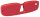 Flexible Fertiglesebrille in Rot in flacher Form mit Blaulichtfilter "Yannis" inkl. Etui