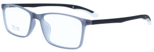 Schicke Brille "Lorin" in Grau aus flexiblem...