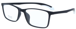 Schicke Brille "Lorin" in Schwarz aus flexiblem...