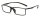 Klassische Brille MALTE in Schwarz Glänzend aus robustem Kunststoff mit individueller Stärke