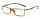 Klassische Brille MALTE in Braun aus robustem Kunststoff mit individueller Stärke