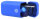 Praktische Fertiglesehilfe in Blau faltbar mit ausziehbaren Bügeln und Blaulichtfilter "Luca" + 1,50 dpt