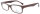 Schicke Brille CC 2127-660 in Braun aus Kunststoff optional mit individueller Stärke