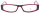 Schmale Brille CC 2074-990 in Bordeaux - Rot aus Kunststoff optional mit individueller Stärke