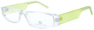 Schmale Brille CC 2074-080 in Transparent - Grün aus...