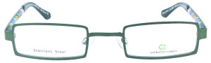 Auffällige Damen - Brillenfassung Collection Creativ CC 1244 - 800 in Grün