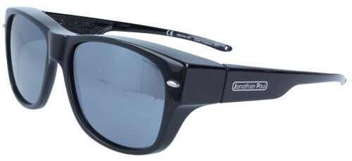 Jonathan Paul Cool Classic Überbrille - rechteckig in Black - Grey
