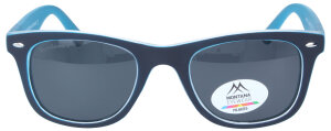 Schwarz-Blaue Montana Eyewear MP41C - Polarisierende Sonnenbrille aus Kunststoff