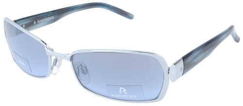 Edle glänzende Rodenstock Sonnenbrille R1248 C mit grauer Tönung UV 400