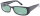 HIS Damen - Sonnenbrille 9796 20 H in Schwarz mit grüner Tönung und breiten Bügeln