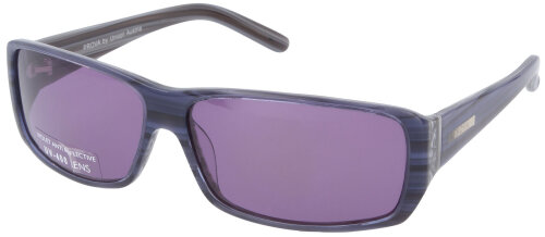 Besondere Sonnenbrille PROVA in Blau - Weiß mit violetter Tönung