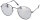 Glamour in Grau: Die MS92 Verspiegelte Sonnenbrille von Montana Eyewear aus Dunklem Metall mit Soft-Etui