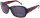 Attraktive Sonnenbrille POINT 4847 C2 in Schwarz-Rot mit dunklen Kunststoffgläsern