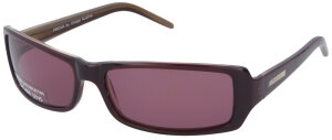 Schicke Sonnenbrille aus Kunststoff PROVA in Bordeaux-Rot...