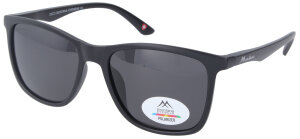 Schwarze Montana Eyewear Kunststoff-Sonnenbrille MP6 mit...