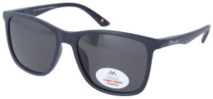 Dunkelblaue Montana Eyewear Kunststoff-Sonnenbrille MP6B...