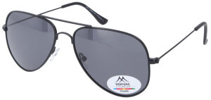 Schwarze Montana Eyewear Sonnenbrille MP94F aus Metall in...