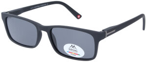 Schwarze Montana Eyewear Kunststoff-Sonnenbrille MP25 mit...