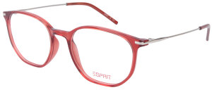 Esprit - ET 17129 513 | schicke Brillenfassung in Rot-Silber