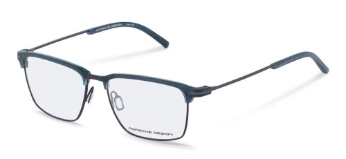 Klassische Porsche Design P8380 D Brillenfassung aus Metall/Kunststoff in Petrol
