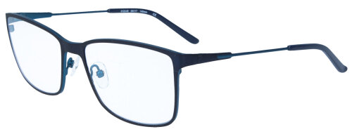 Elegante Einstärkenbrille LUNA in Dunkelblau-Blau aus hochwertigem Edelstahl mit individueller Stärke