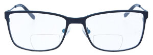 Elegante Bifokalbrille LUNA in Dunkelblau-Blau aus...