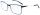 Elegante Bifokalbrille LUNA in Schwarz-Weiß aus hochwertigem Edelstahl mit individueller Stärke