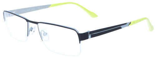 Elegante Nylor-Bifokalbrille "ROBERT" in Schwarz-Gelb aus robustem Metall mit Federscharnier und individueller Stärke