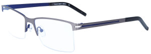 Klassische Nylor-Bifokalbrille LAURENT in Grau-Blau aus...