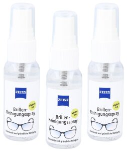 ZEISS Brillen Reinigungsspray 30 ml im extra Sparpack, 3...