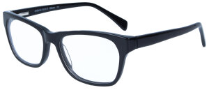 Klassische Bifokalbrille NOAH in Schwarz aus langlebigem Kunststoff mit Federscharnier und individueller Stärke