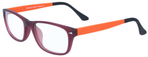 Brillenfassung CHANTALLE in Violett-Orange aus Kunststoff...
