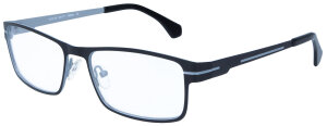 Brillenfassung FRANKIE in Schwarz - Grau aus Edelstahl