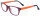 Bifokalbrille CHANTALLE in Voilett-Orange aus Kunststoff mit flexiblen Bügelenden und individueller Stärke
