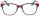 Auffällige Kunststoff-Brillenfassung "LIESA" in Violett - Orange