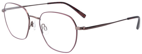 JOSHI PREMIUM 7966 C3 Sportliche Brillenfassung aus Metall in Rot/Bronze