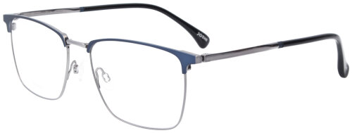 JOSHI PREMIUM 8015 C2 Stylische Brillenfassung aus Metall in Blau