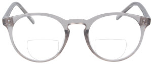 Schicke Panto - Bifokalbrille VICKY in Grau - Transparent...