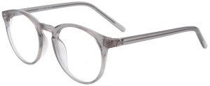 Schicke Panto - Bifokalbrille VICKY in Grau - Transparent aus leichtem, stabilem Kunststoff mit individueller Stärke