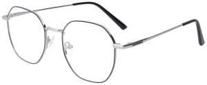 Stylische Edelstahl - Einstärkenbrillebrille NANCY in...