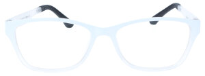 Schicke Einstärkenbrille KARLA in Weiß aus...