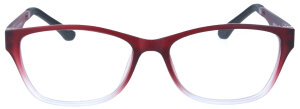 Schicke Einstärkenbrille KARLA in Bordeaux aus flexiblem TR-90 Kunststoff mit individueller Stärke