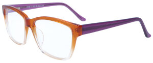Bifokalbrille CYNTHIA in Orange - Violett mit...